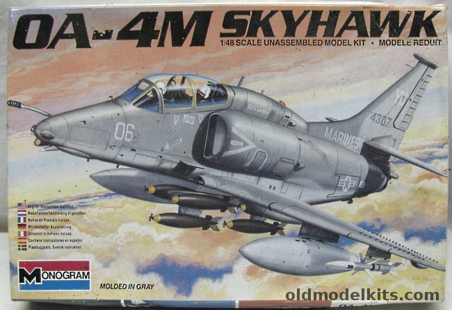 Monogram 1/48 OA-4M Skyhawk, 5436 plastic model kit